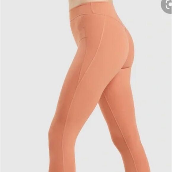 Gymshark Kathryn Kendra Pumpkin Athletic leggings size small. NWT - Picture 1 of 11